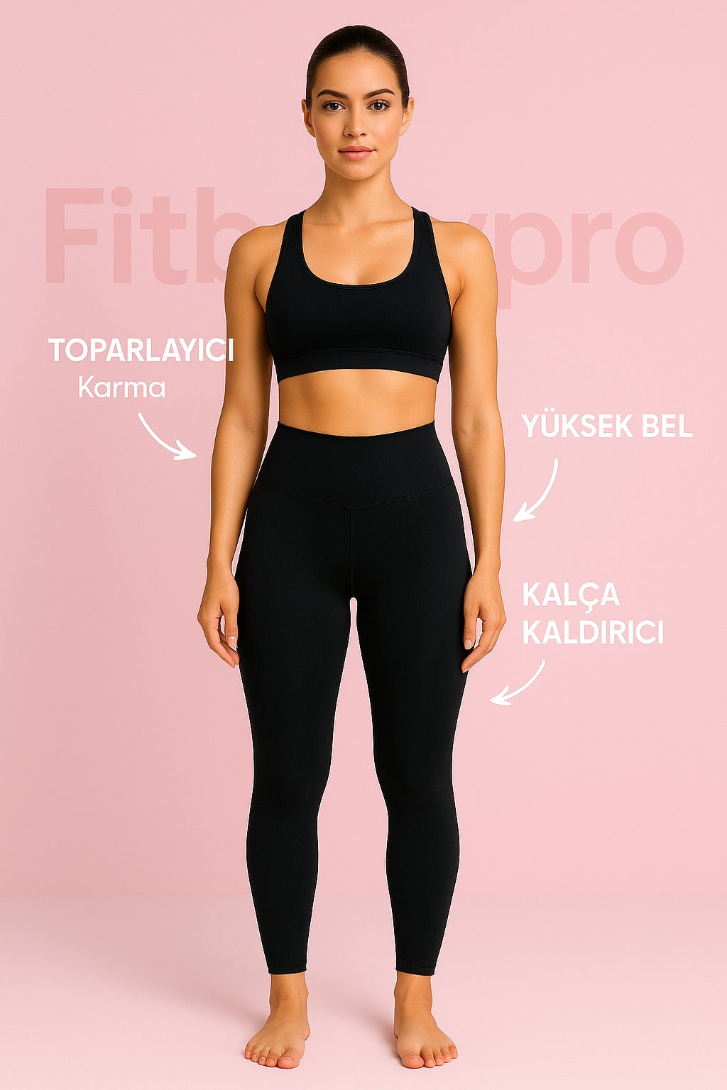 Fitbodypro - Ultra Toparlayıcı Tayt