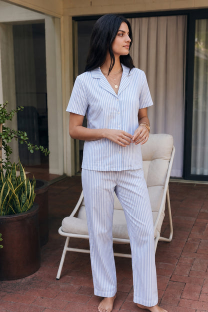 Viskon Karışım Homewear Pijama Takımı