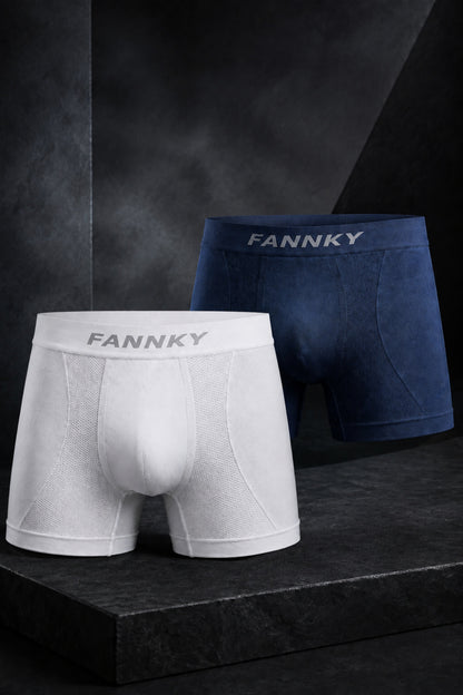 Erkek Rahat Esnek Seamless 2 Li Boxer