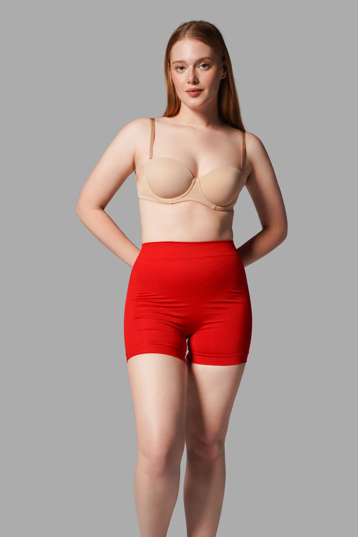 Push Up Seamless Dikişsiz Popo Şekillendirici Kısa Paçalı Korse 2064 -