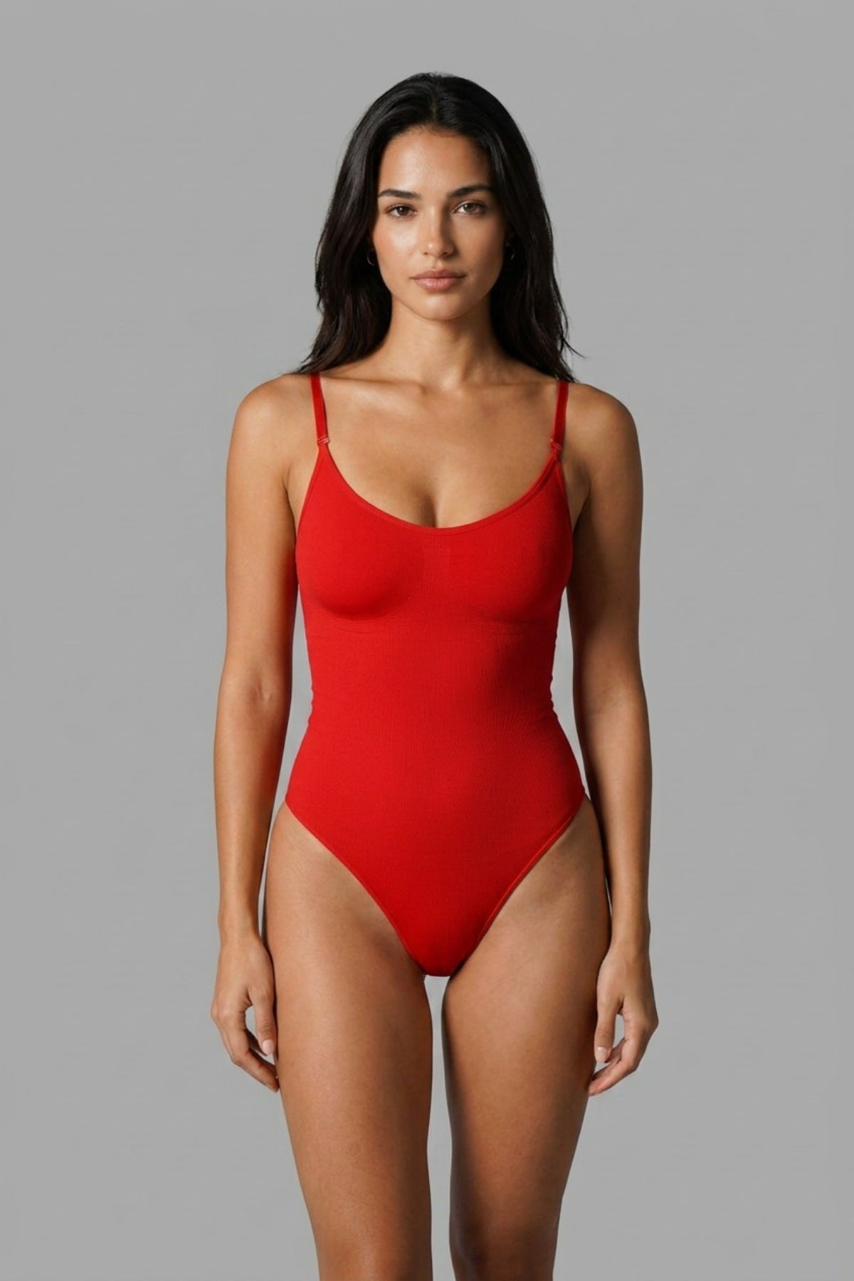 Kadın Kapsız Cırt Cırtlı Düz Desen Body