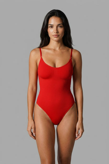 Kadın Kapsız Cırt Cırtlı Düz Desen Body