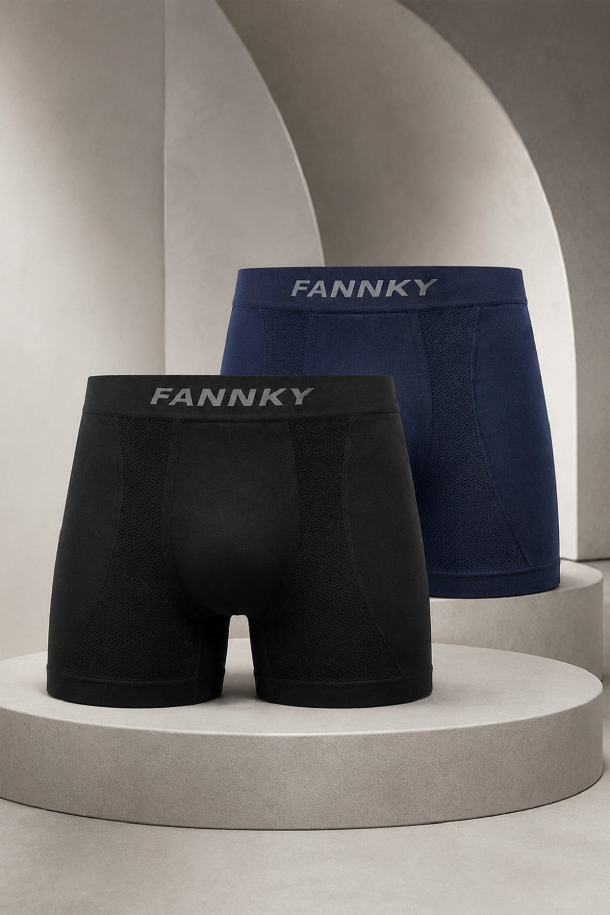 Erkek Casual Comfort Günlük 2 Li Boxer