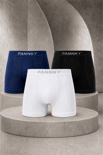 Erkek Casual Comfort Günlük 3 Lü Boxer