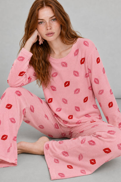 Kadın Comfort Esnek Pijama Takımı 4686