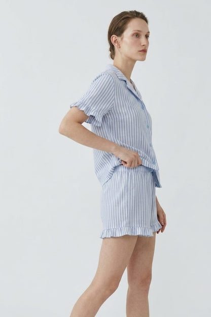 Kadın Relaxed Lastikli Pijama Takımı