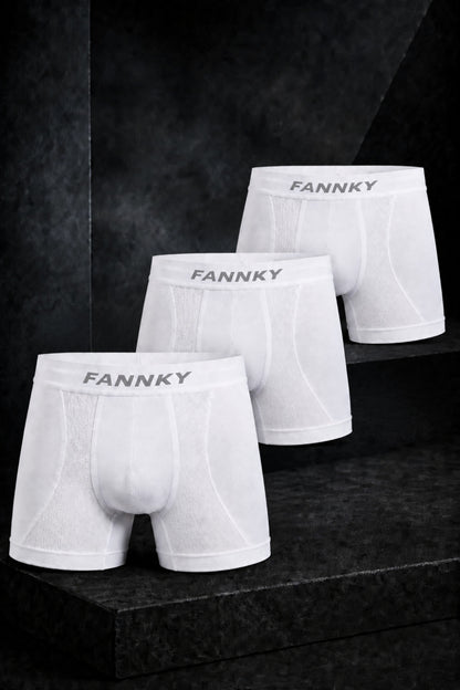 Erkek Rahat Esnek Seamless 3 Lü Boxer
