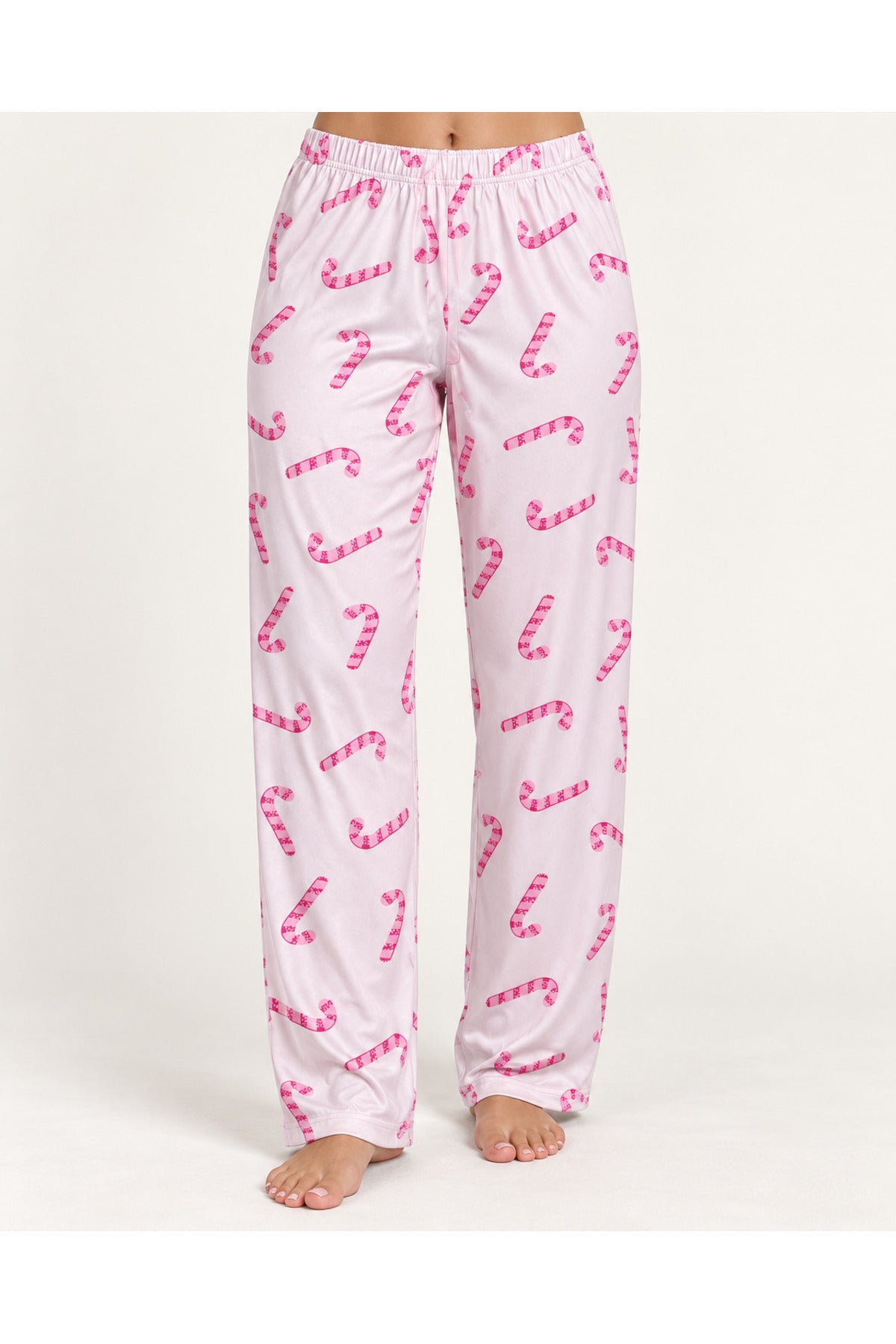 Kadın Premium Desenli Rahat Kesim Pijama Altı 4773