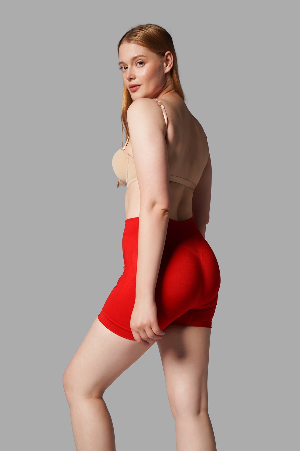 Push Up Seamless Dikişsiz Popo Şekillendirici Kısa Paçalı Korse 2064 -