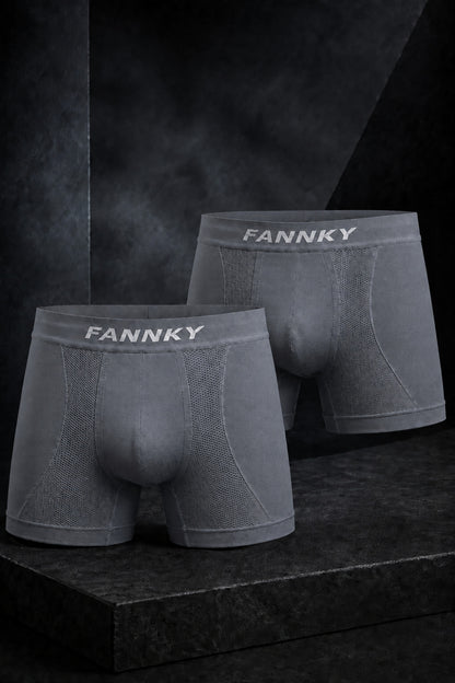 Erkek Rahat Esnek Seamless 2 Li Boxer