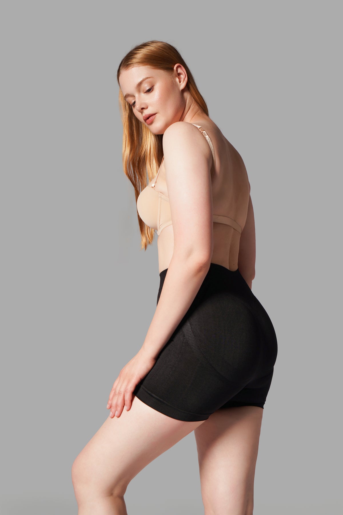 Push Up Seamless Dikişsiz Popo Şekillendirici Kısa Paçalı Korse 2064 -