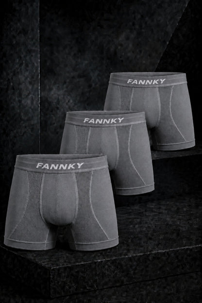 Erkek Rahat Esnek Seamless 3 Lü Boxer