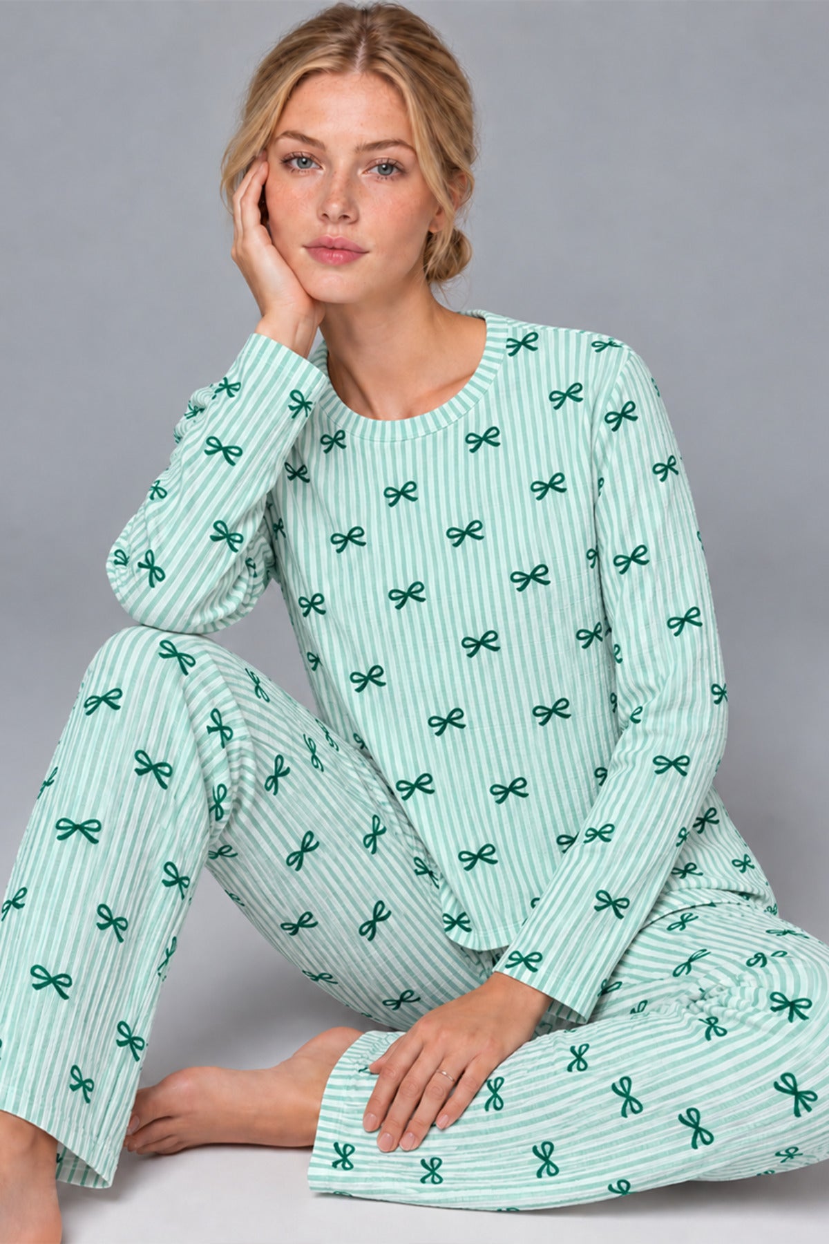 Kadın Comfort Esnek Pijama Takımı 4686