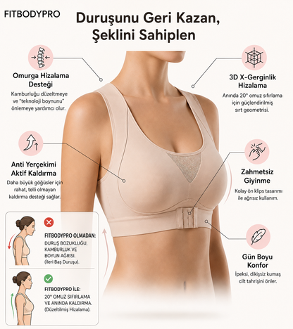 Dikduruş & Toparlayıcı Sütyen