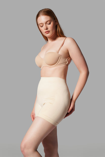 Push Up Seamless Dikişsiz Popo Şekillendirici Kısa Paçalı Korse 2064 -