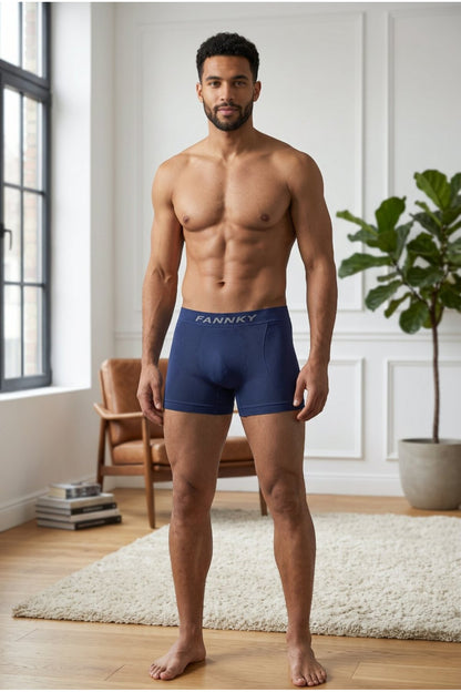 Erkek Rahat Esnek Seamless 2 Li Boxer