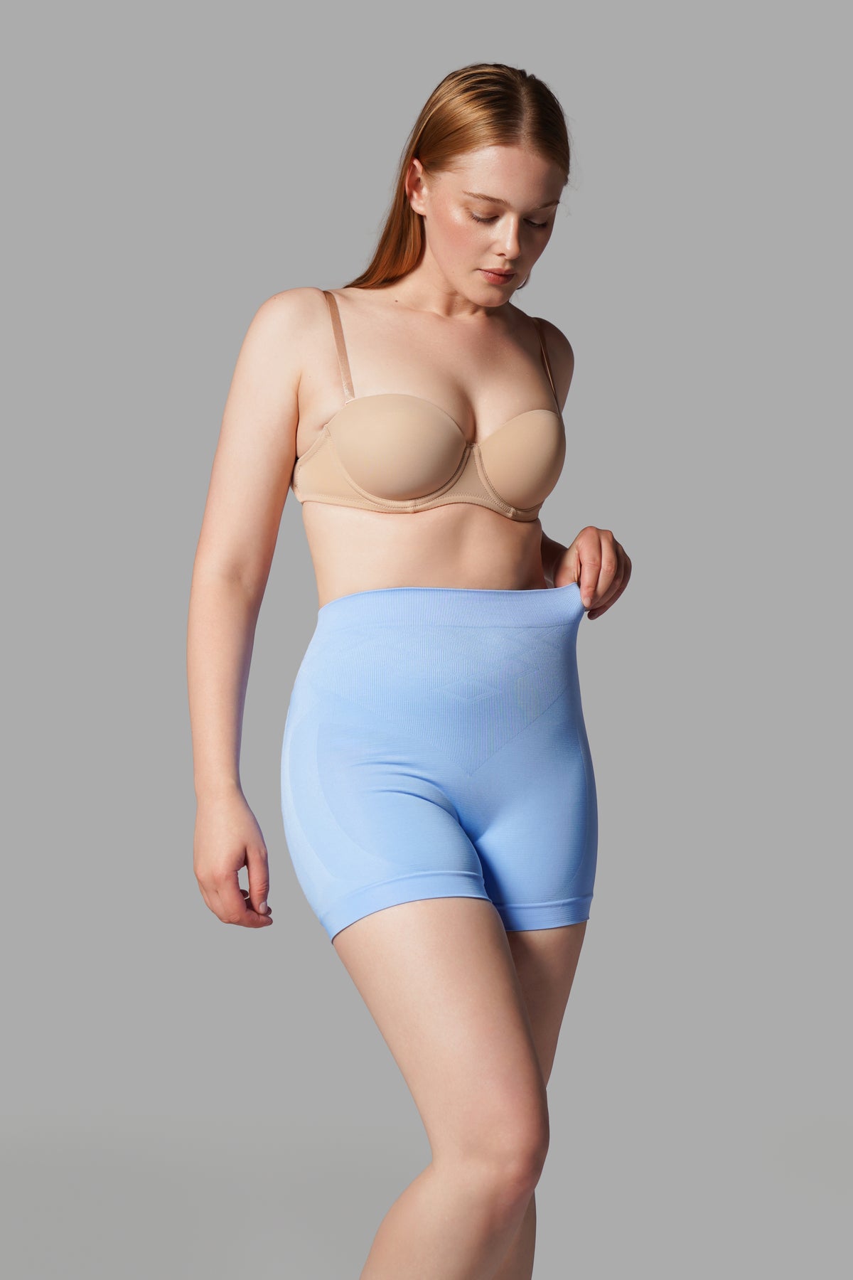 Push Up Seamless Dikişsiz Popo Şekillendirici Kısa Paçalı Korse 2064 -