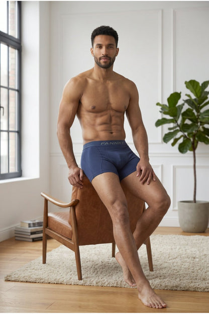 Erkek Rahat Esnek Seamless 2 Li Boxer