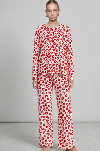 Kadın Comfort Esnek Pijama Takımı 4686