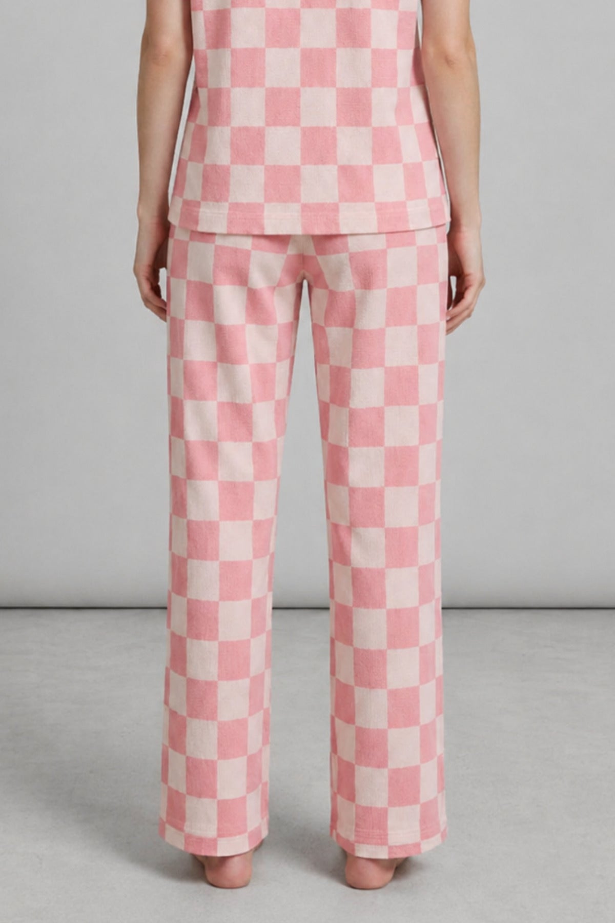 Kadın Kısa Kollu Rahat Pijama Takımı 4728