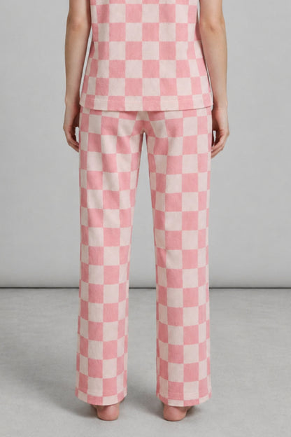 Kadın Kısa Kollu Rahat Pijama Takımı 4728