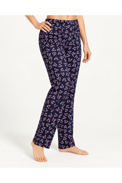 Kadın Premium Desenli Rahat Kesim Pijama Altı 4773