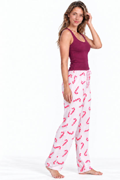 Kadın Trend Günlük Bluz Desenli Pijama Takımı