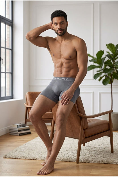 Erkek Rahat Esnek Seamless 3 Lü Boxer