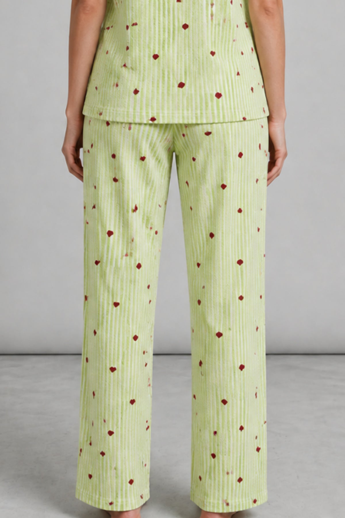 Kadın Kısa Kollu Rahat Pijama Takımı 4728