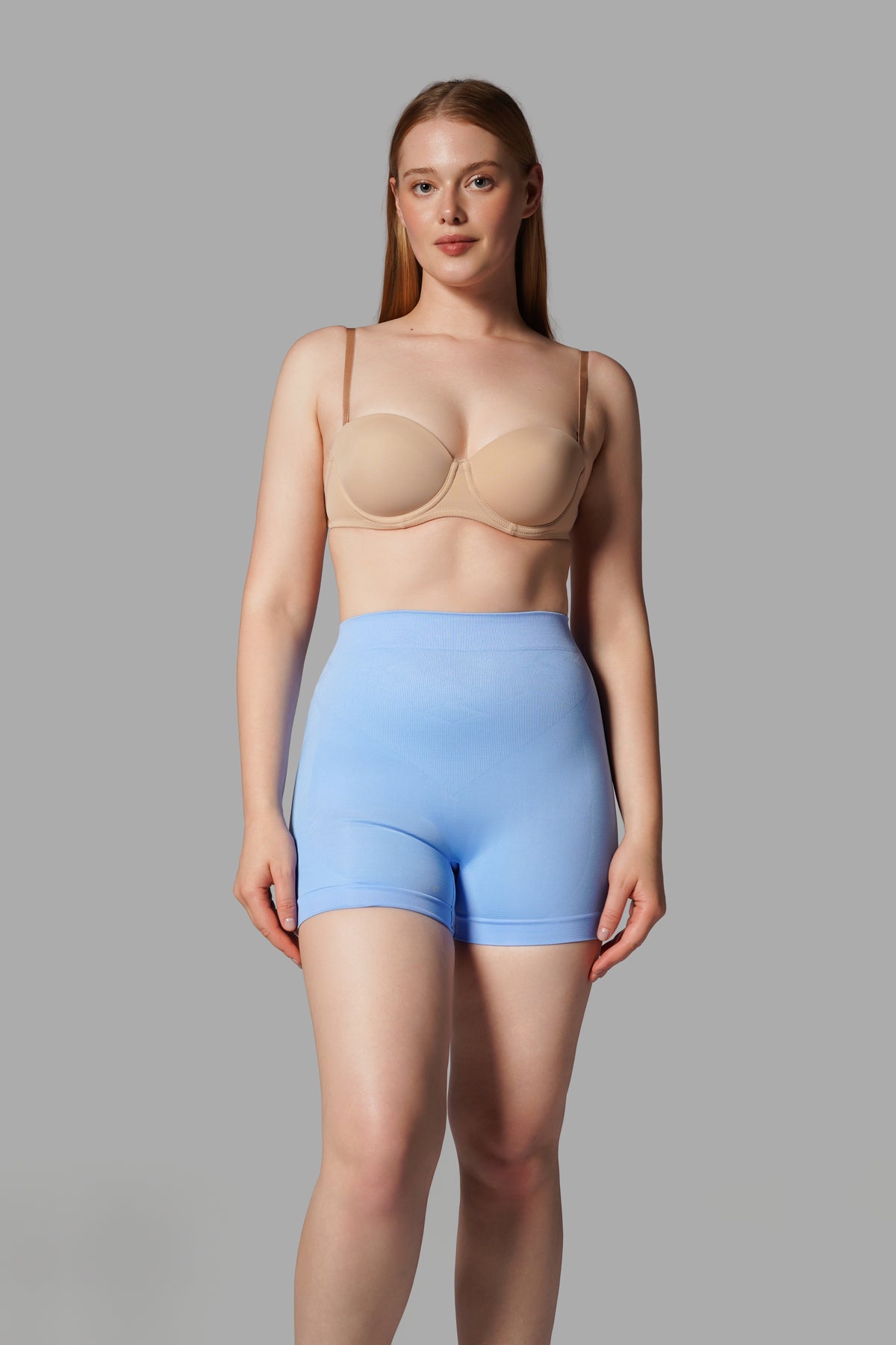Push Up Seamless Dikişsiz Popo Şekillendirici Kısa Paçalı Korse 2064 -