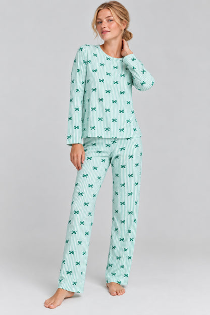 Kadın Comfort Esnek Pijama Takımı 4686