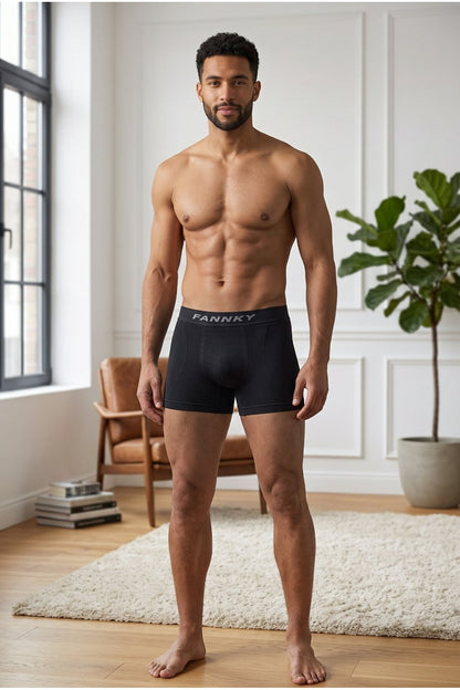 Erkek Rahat Esnek Seamless 2 Li Boxer