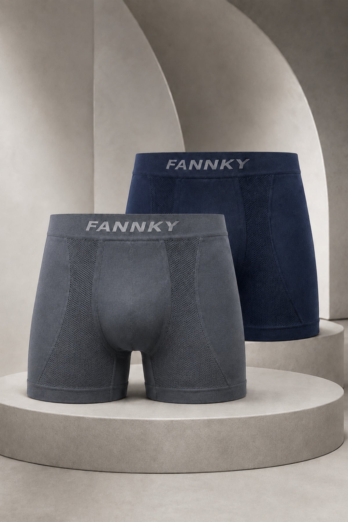 Erkek Casual Comfort Günlük 2 Li Boxer
