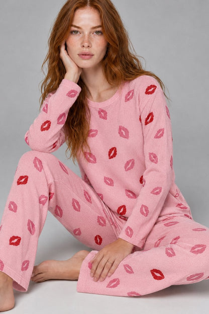 Kadın Comfort Esnek Pijama Takımı 4686