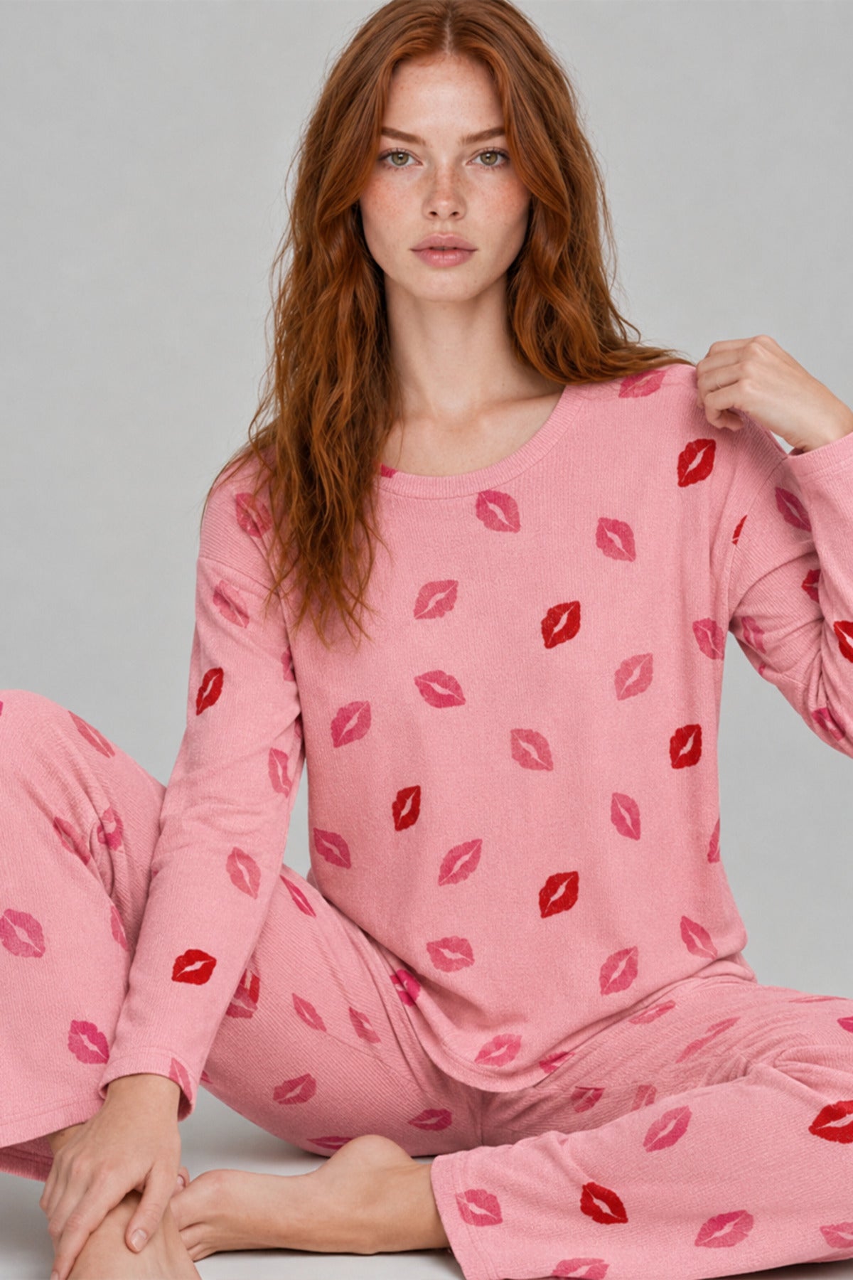 Kadın Comfort Esnek Pijama Takımı 4686