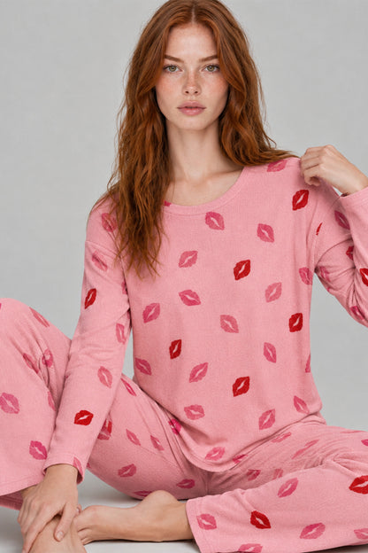 Kadın Comfort Esnek Pijama Takımı 4686