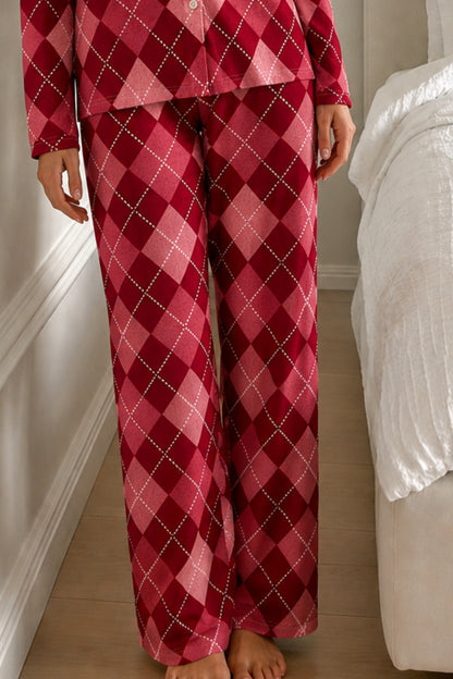 Kadın Bürümcük Tam Boy Pijama Takımı