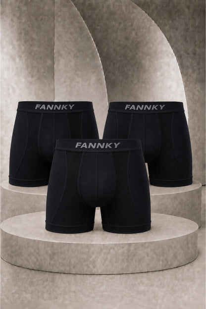 Erkek Casual Comfort Günlük 3 Lü Boxer
