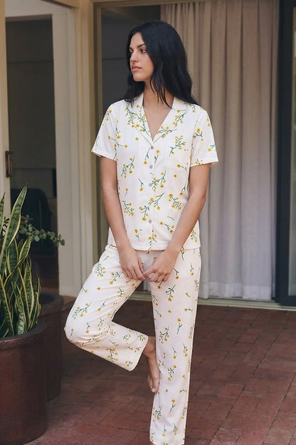 Viskon Karışım Homewear Pijama Takımı