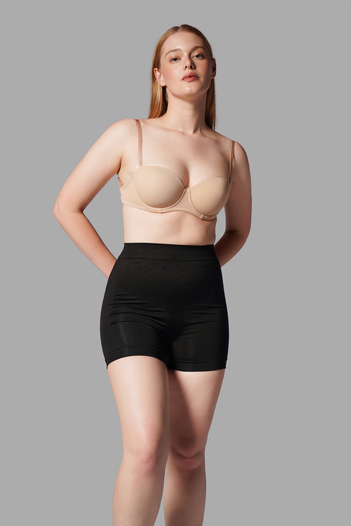 Push Up Seamless Dikişsiz Popo Şekillendirici Kısa Paçalı Korse 2064 -