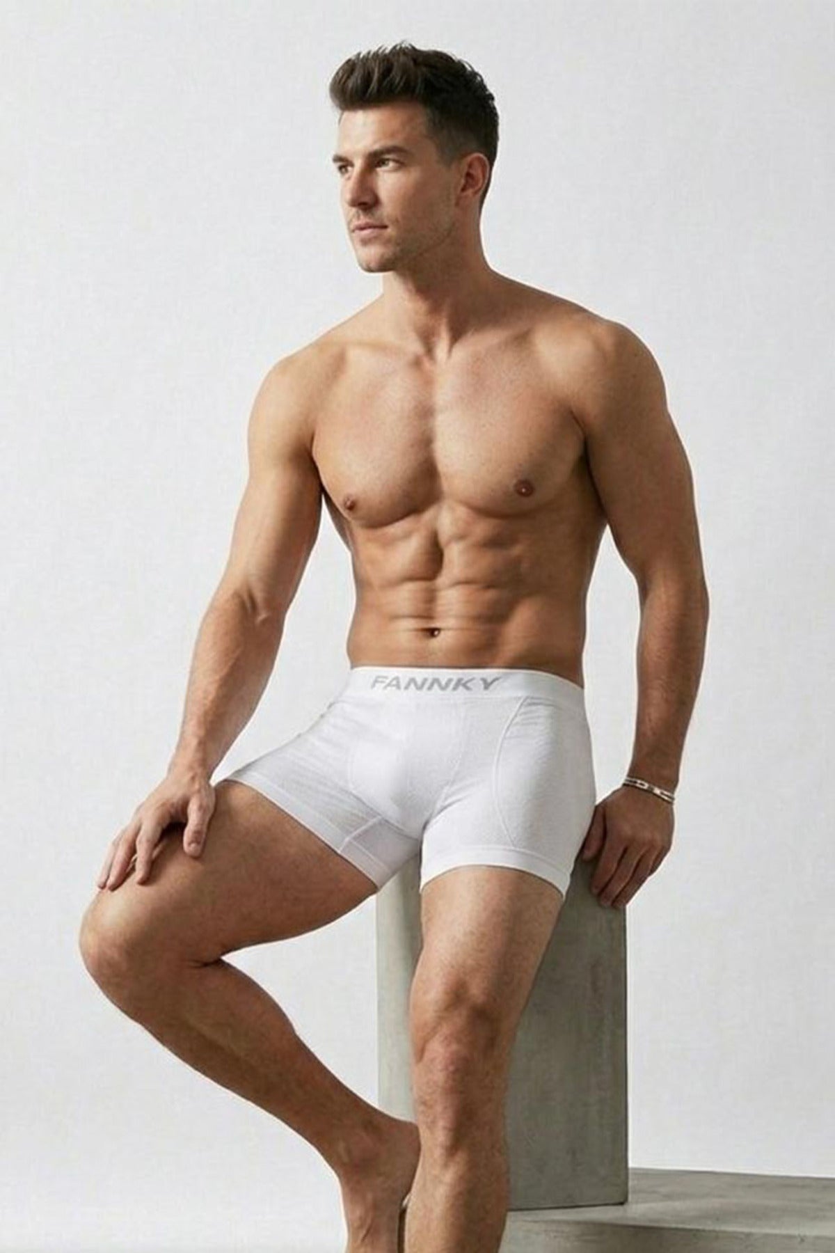 Dikişsiz Nefes Alabilen Rahat Bol Kesim Erkek Boxer 2014