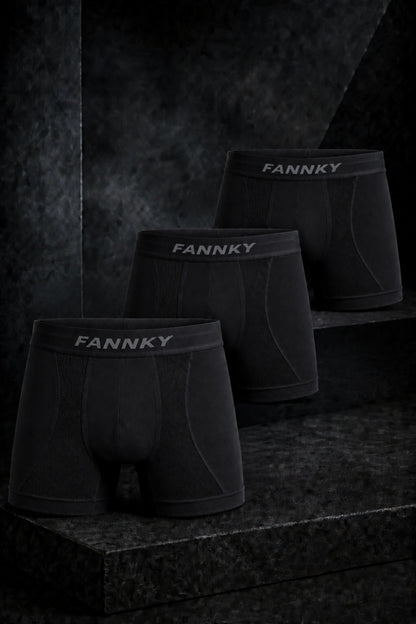 Erkek Rahat Esnek Seamless 3 Lü Boxer