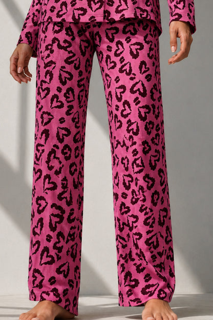 Kadın Uzun Kol Pamuklu Pijama Takımı