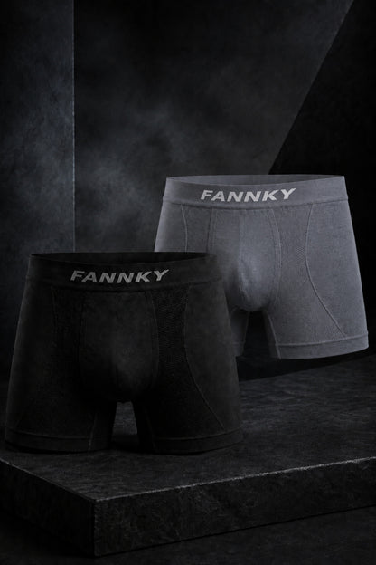 Erkek Rahat Esnek Seamless 2 Li Boxer