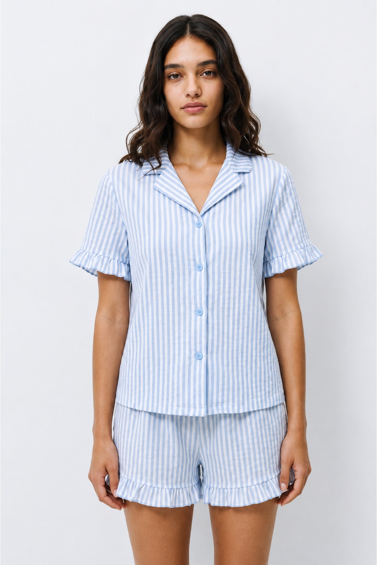 Kadın Desenli Trend Pijama Takımı