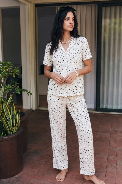 Viskon Karışım Homewear Pijama Takımı