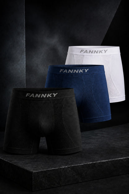 Erkek Rahat Esnek Seamless 3 Lü Boxer