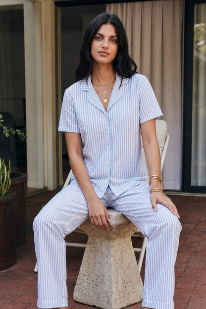 Viskon Karışım Homewear Pijama Takımı