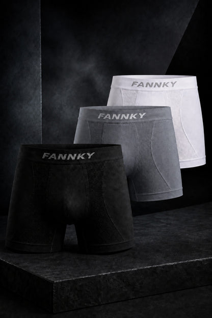 Erkek Rahat Esnek Seamless 3 Lü Boxer