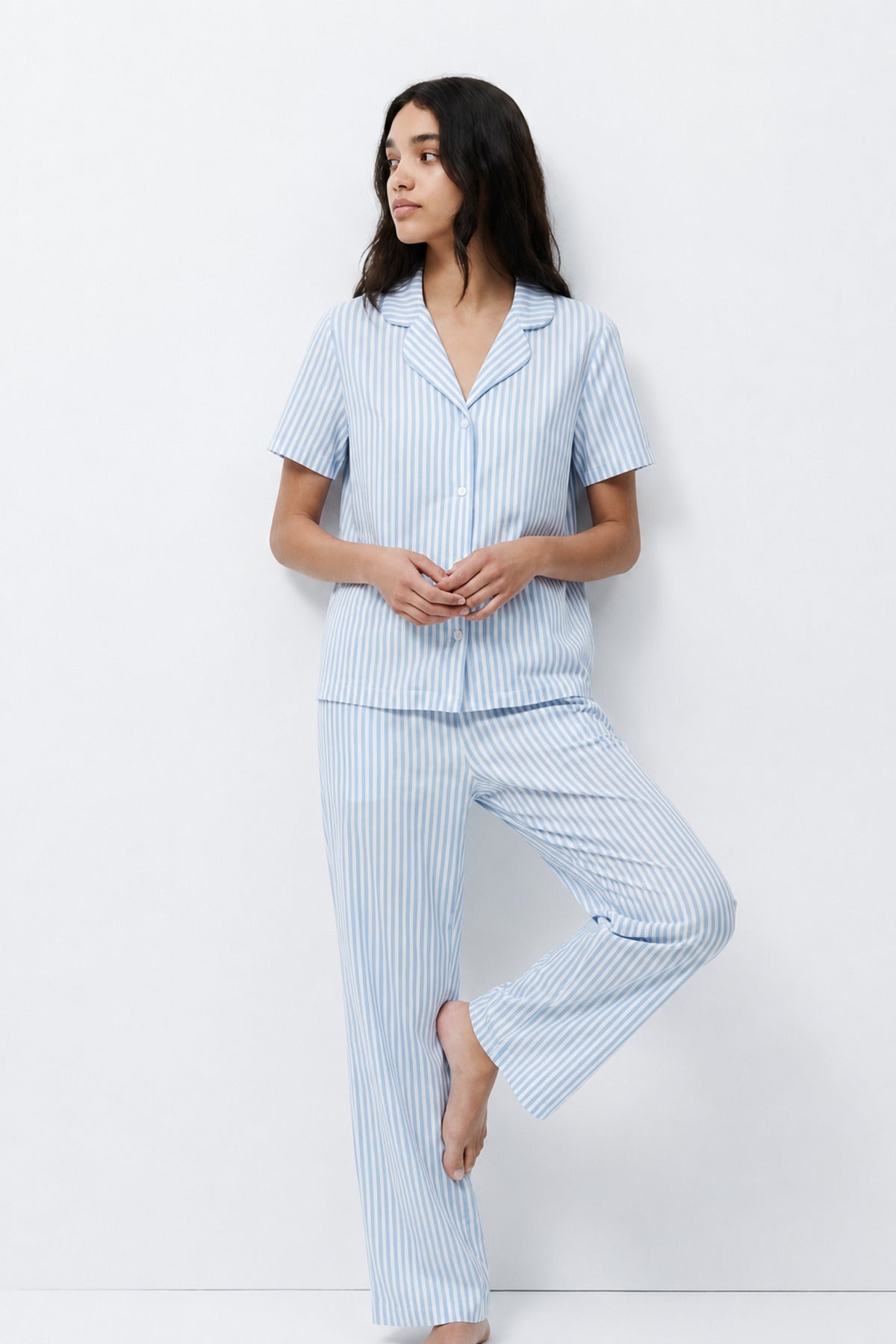 Standart Boy Elastanlı Pijama Takımı